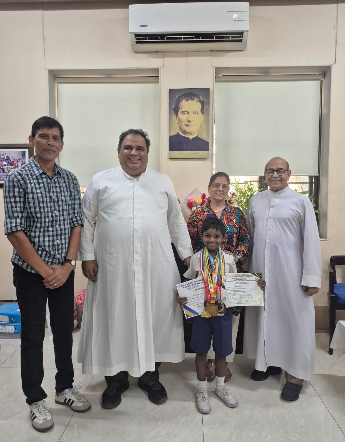 Skating Star of DBHS Matunga